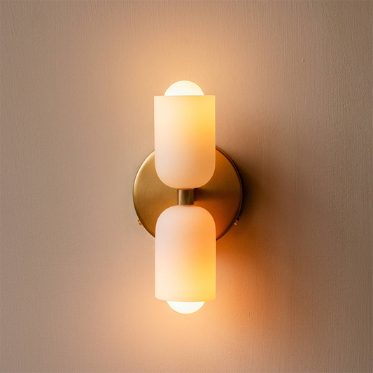 Lampe Murale Design en Verre et Métal – Éclairage Chaleureux et Moderne - Foivo