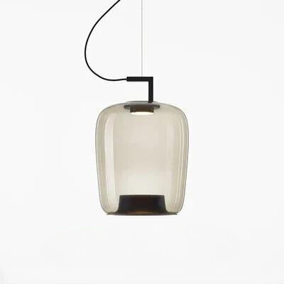 Lampe Suspendue Élégante LED – Luminaire Chic en Verre et Métal pour Intérieur