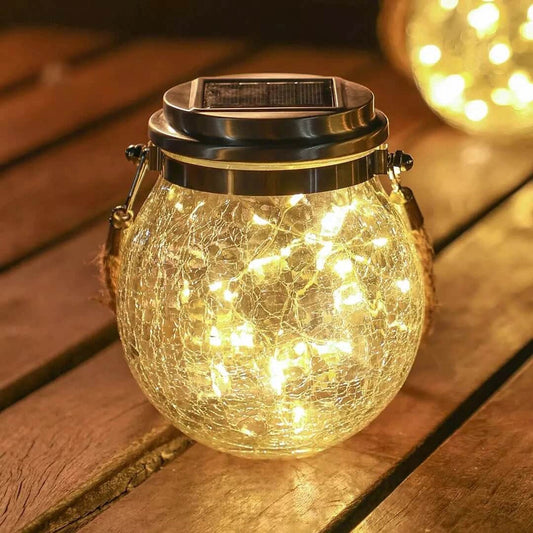 Lampe Extérieur Élégante en Verre - Décoration Jardin Suspendue - Foivo