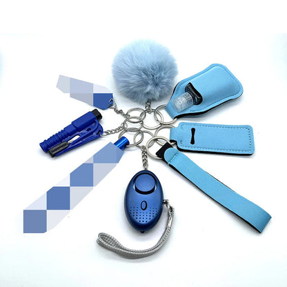 Kit de Sécurité Féminin - Ensemble 9 Pièces avec Alarme Sonore