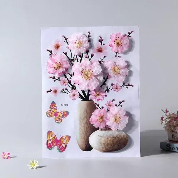 Décoration Murale Florale Élégante