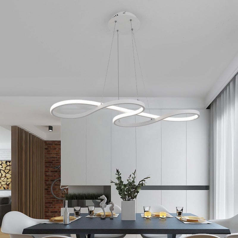 Lampe Suspendue Élégante Musique – LED avec Cadre Métal Chic