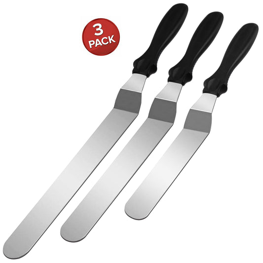 Lames à Gâteau Inoxydables 3 Pièces - BlxckFR