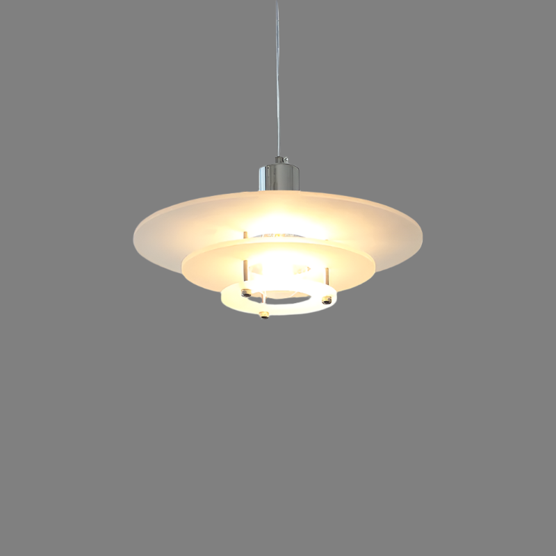 Lampe Suspendue Futuriste en Acrylique - Déco Chic et Élégante