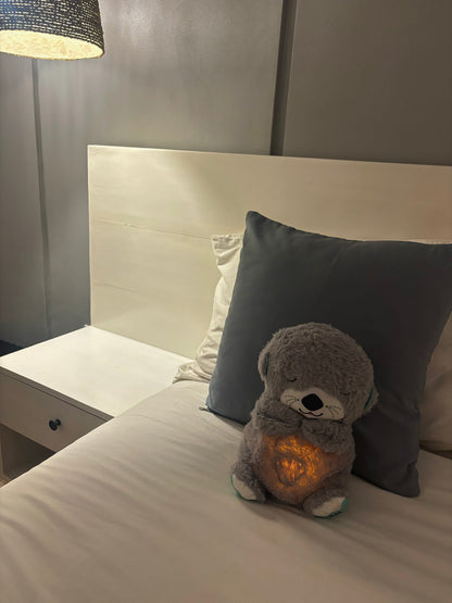 Peluche Rassurante pour Enfants - Ourson Douillet avec Musique Calmante