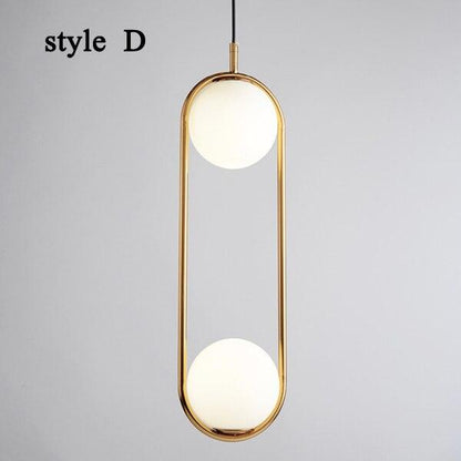 Lampe Suspendue en Verre Élégant et Design