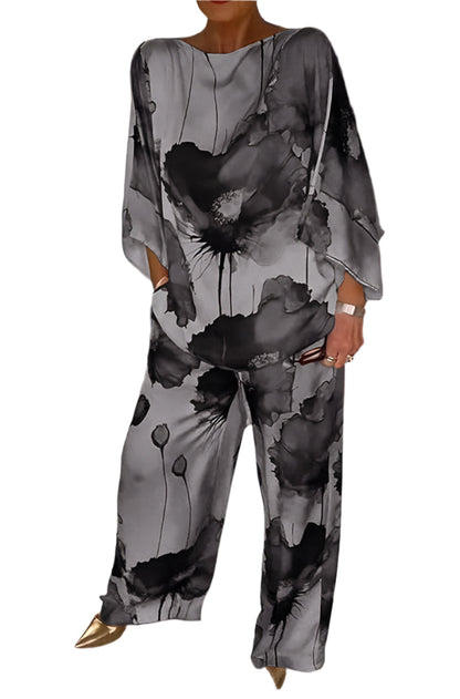 Ensemble Floral Décontracté
