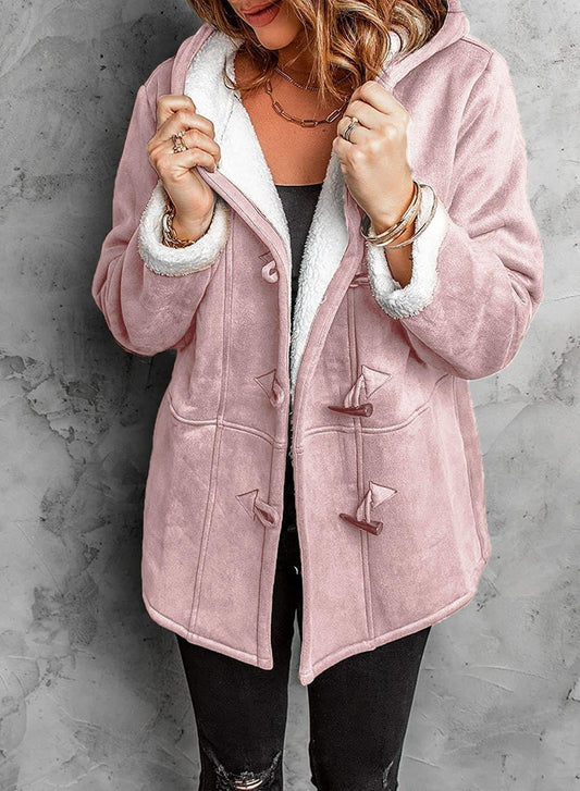 Manteau Femme Hiver Doublure Sherpa Chaude - BlxckFR