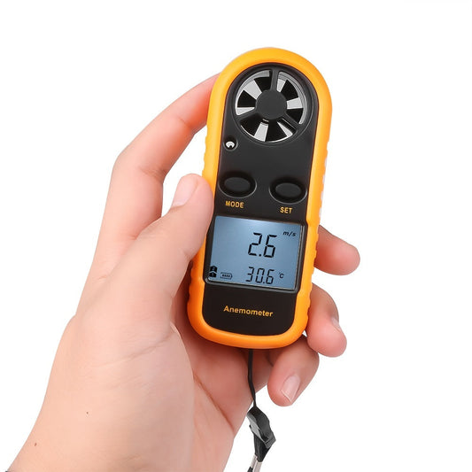Anémomètre Électronique Compact | Écran LCD Lisible et Fiable - Foivo