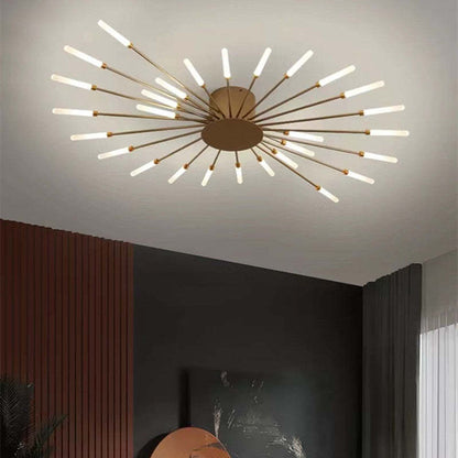 Lustre Suspendu Élégant Lumineux pour Séjour