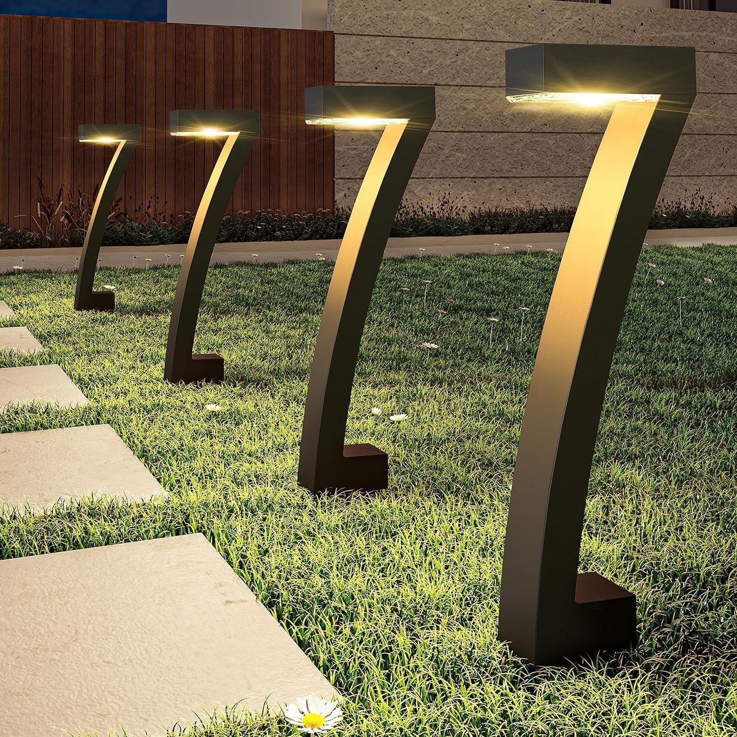 Lampes Jardin Solaire Élégantes et Robustes - Foivo
