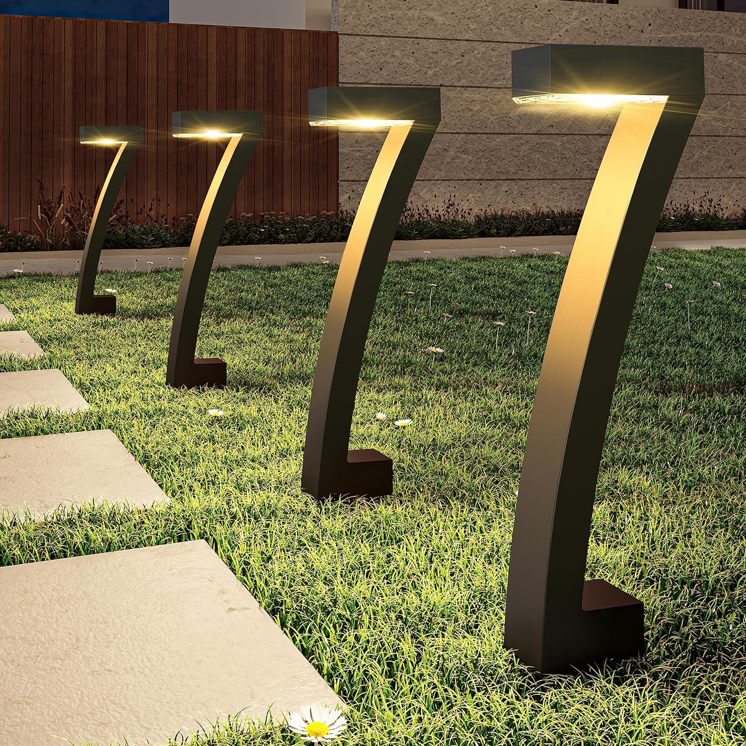 Lampes Jardin Solaire Élégantes et Robustes - Foivo
