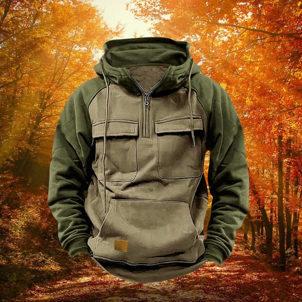 Sweat à Capuchon Polaire pour Extérieur | Douillet et Fonctionnel avec Poches