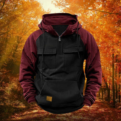 Sweat à Capuchon Polaire pour Extérieur | Douillet et Fonctionnel avec Poches