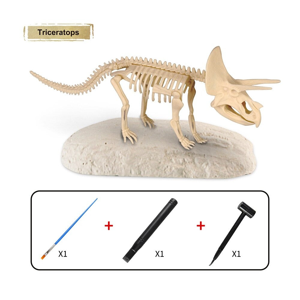 Kit Découverte Dinosaure - Fouille et Décoverte de Fossiles Préhistoriques