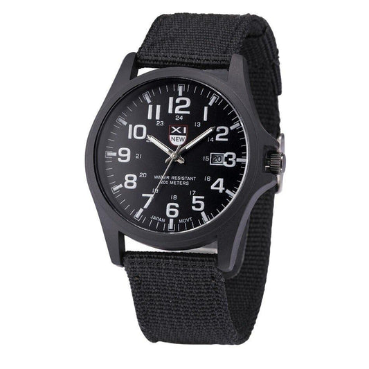 Montre Étanche Militaire Style Analogique Bras - BlxckFR