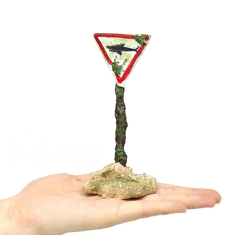 Accessoire Aquarium Panneaux de Requin Décoratifs 7