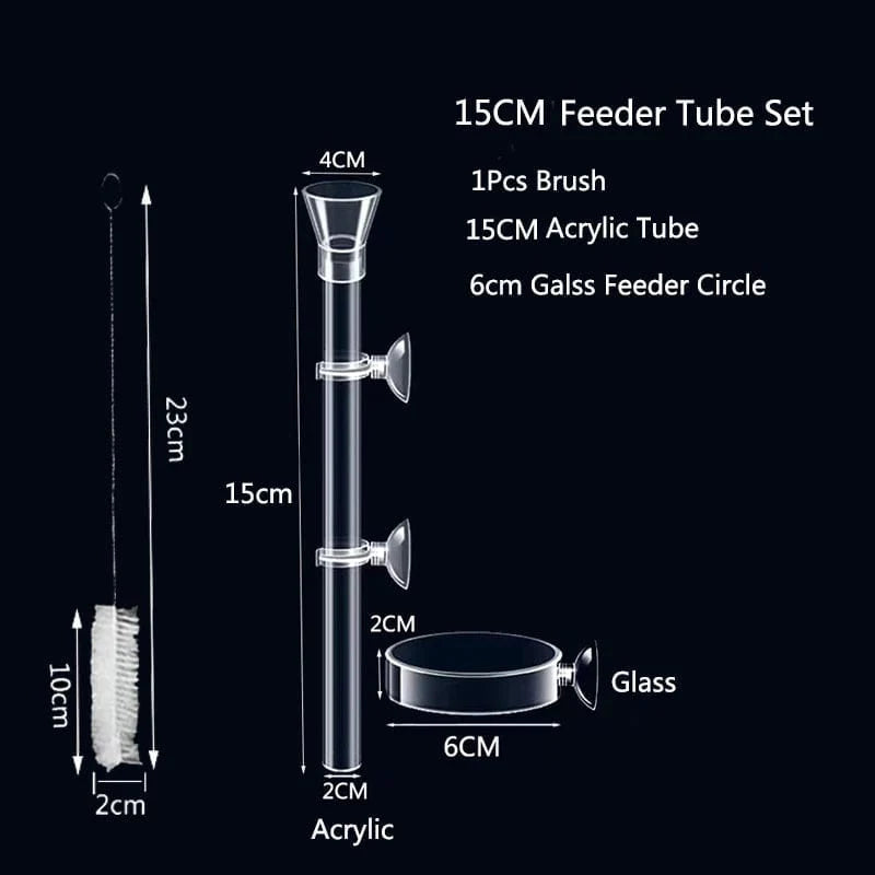 Accessoire d'alimentation pour Aquarium Transparent 0