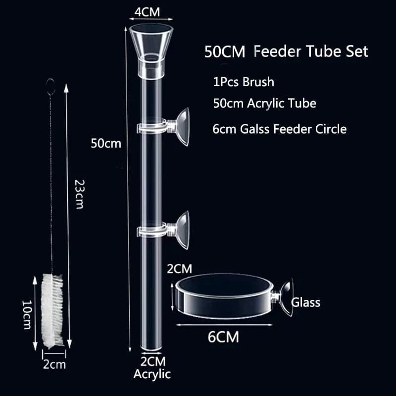 Accessoire d'alimentation pour Aquarium Transparent 6