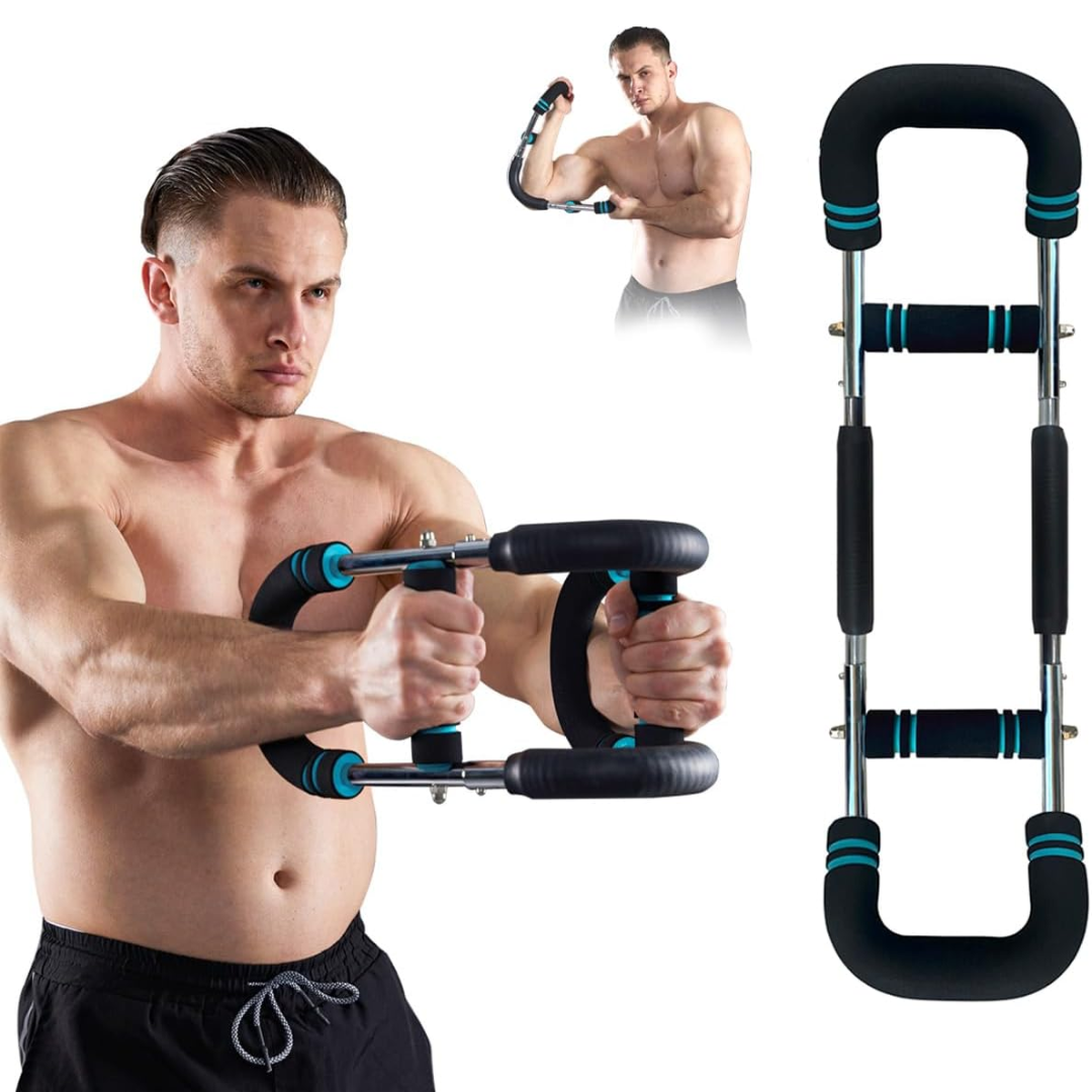 Barre de Musculation Régulable pour Entraînement à Domicile - Foivo
