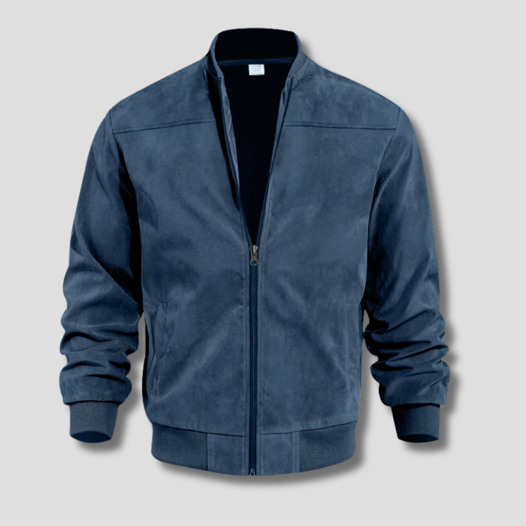 Veste Bomber Cuir Chic pour Homme - Foivo