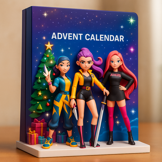 Calendrier de l'Avent Anime Noël Décompte Figurines Cadeau - BlxckFR