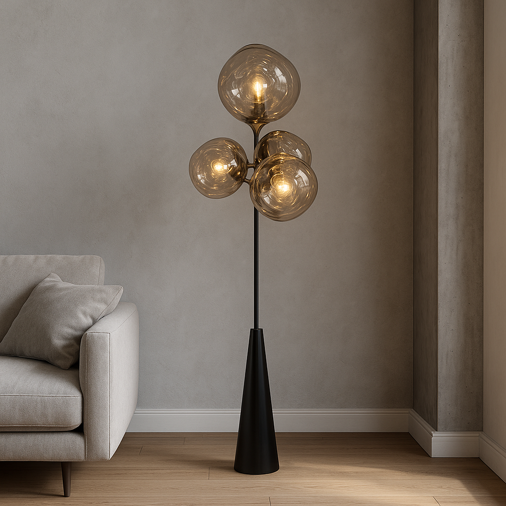 Lampe sur Pied Design Élégant | Éclairage Doux et Décoration Intérieure - Foivo