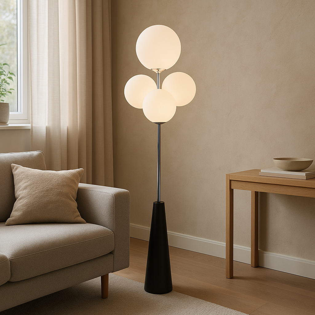 Lampe sur Pied Design Élégant | Éclairage Doux et Décoration Intérieure