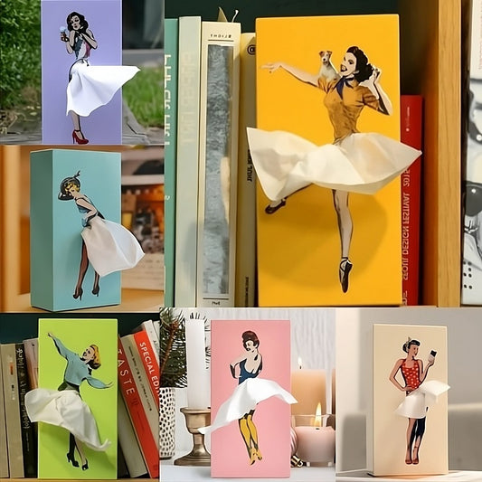 Boîte à Mouchoirs Colorée et Amusante - Foivo