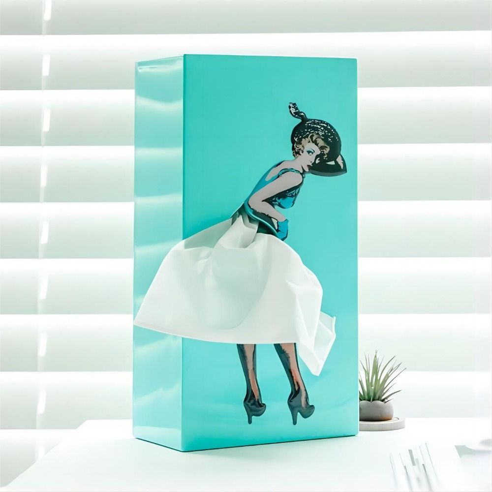Boîte de Rangement en Bois Élégante pour Décoration intérieure