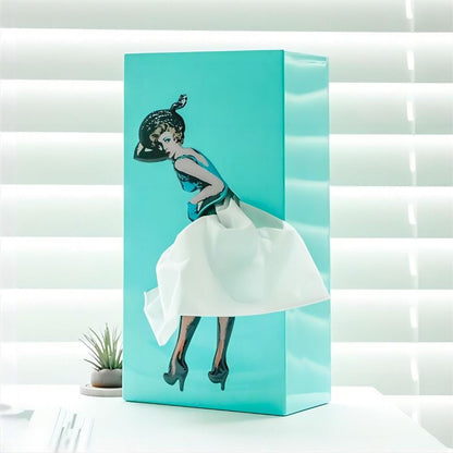 Boîte de Rangement en Bois Élégante pour Décoration intérieure