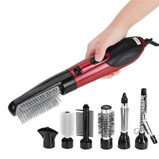 Brosse à Air Chaude Tourbillon | Coiffage 2 en 1 pour Cheveux Luxuriants - Foivo