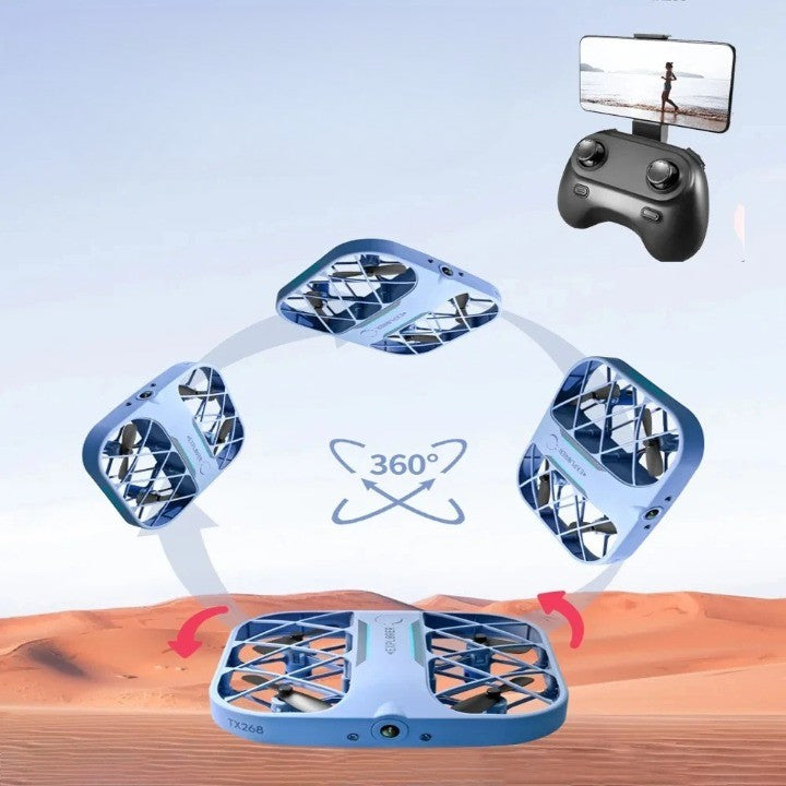 Drone Facile à Utiliser avec Caméra HD pour Photos Aériennes