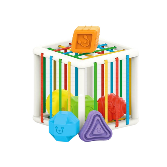 Jouet Éducatif Cube Coloré pour Enfants - BlxckFR