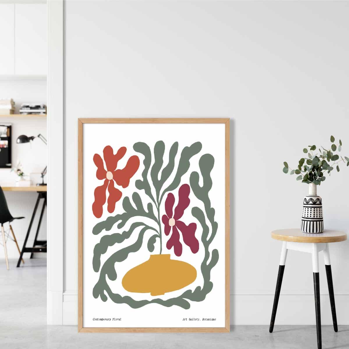 Affiche Botanique Contemporaine Boho 1