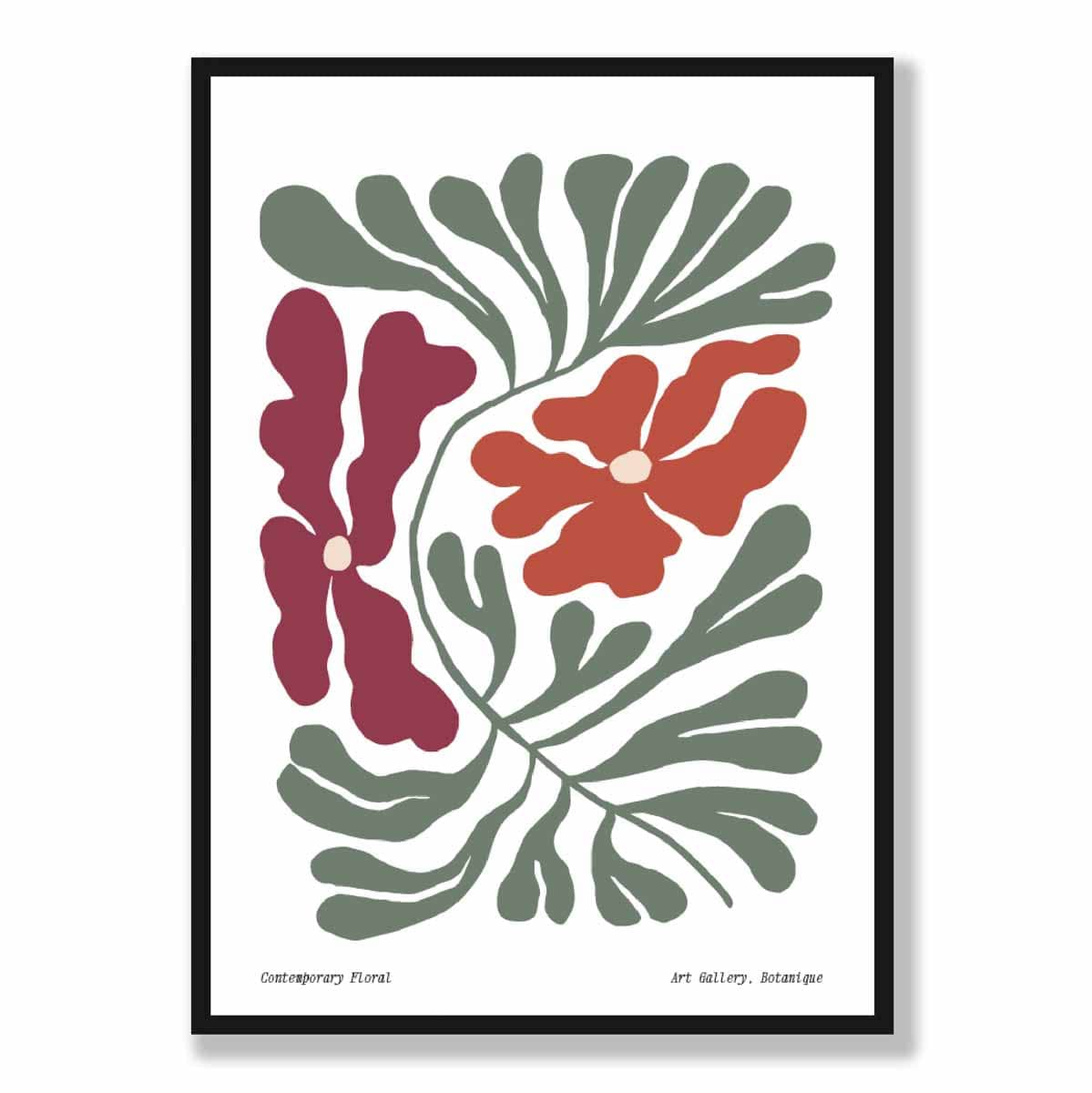 Affiche Botanique Contemporaine Boho 5