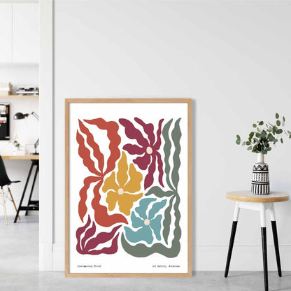 Affiche Botanique Contemporaine pour Décoration Murale 1
