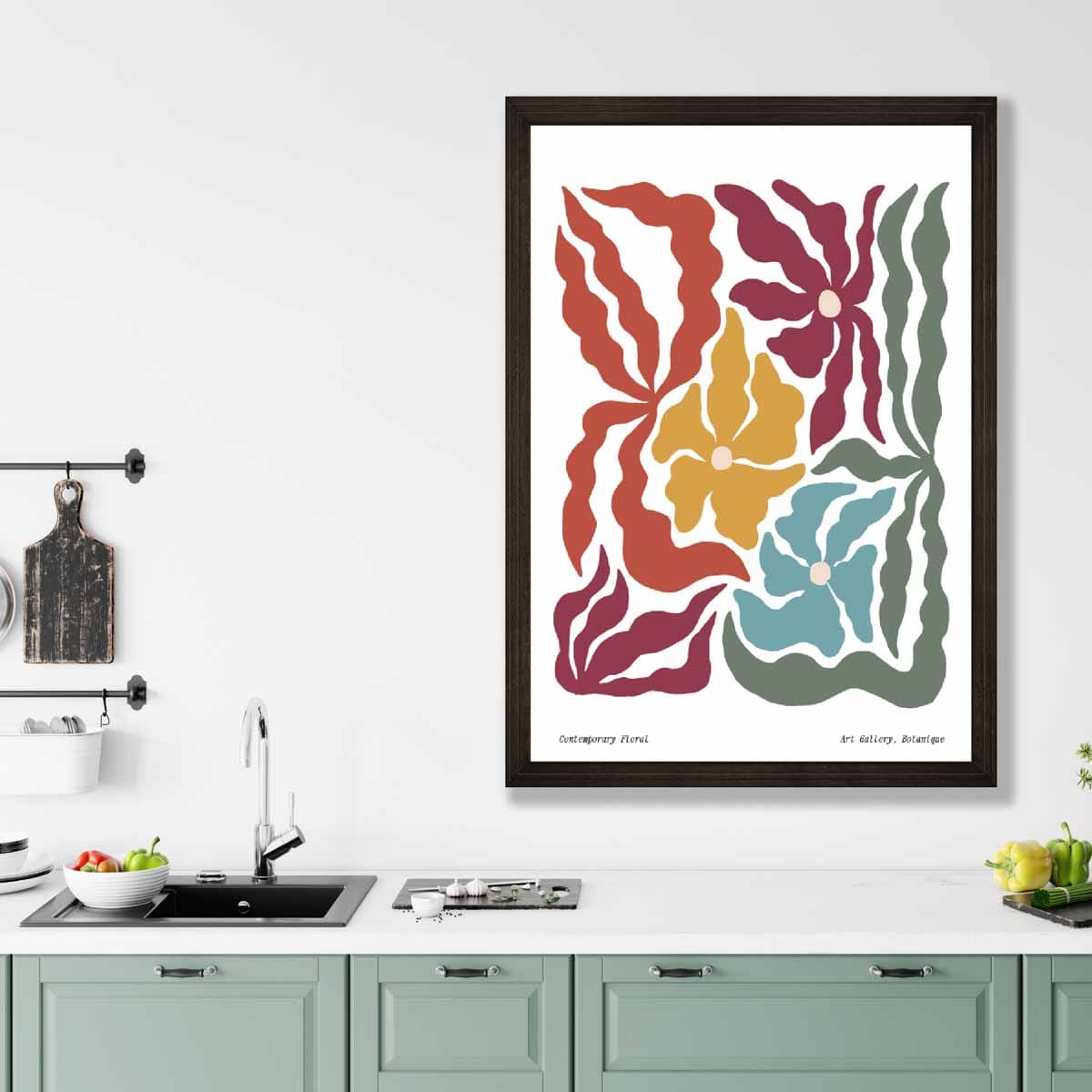 Affiche Botanique Contemporaine pour Décoration Murale 3