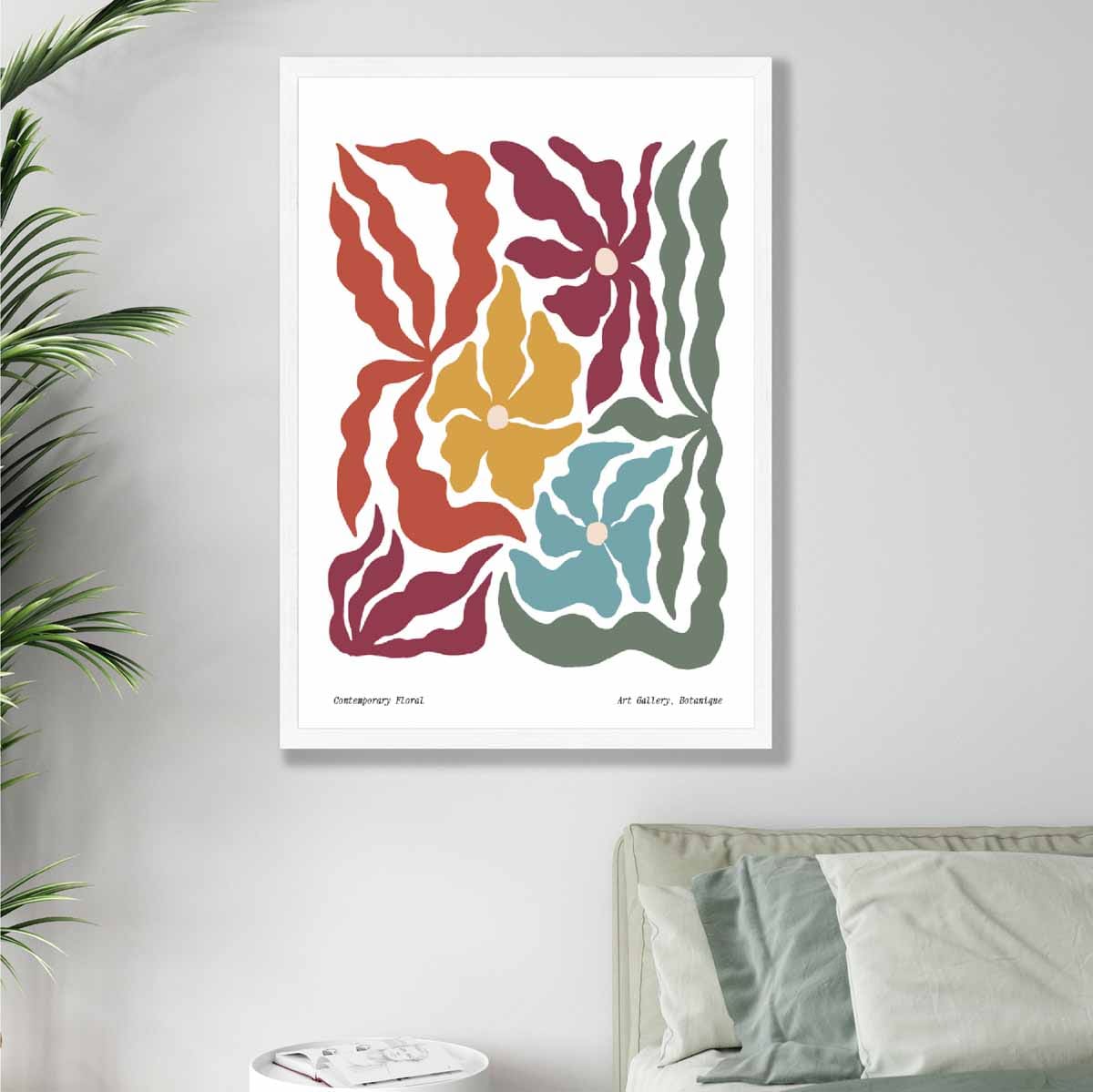 Affiche Botanique Contemporaine pour Décoration Murale 4