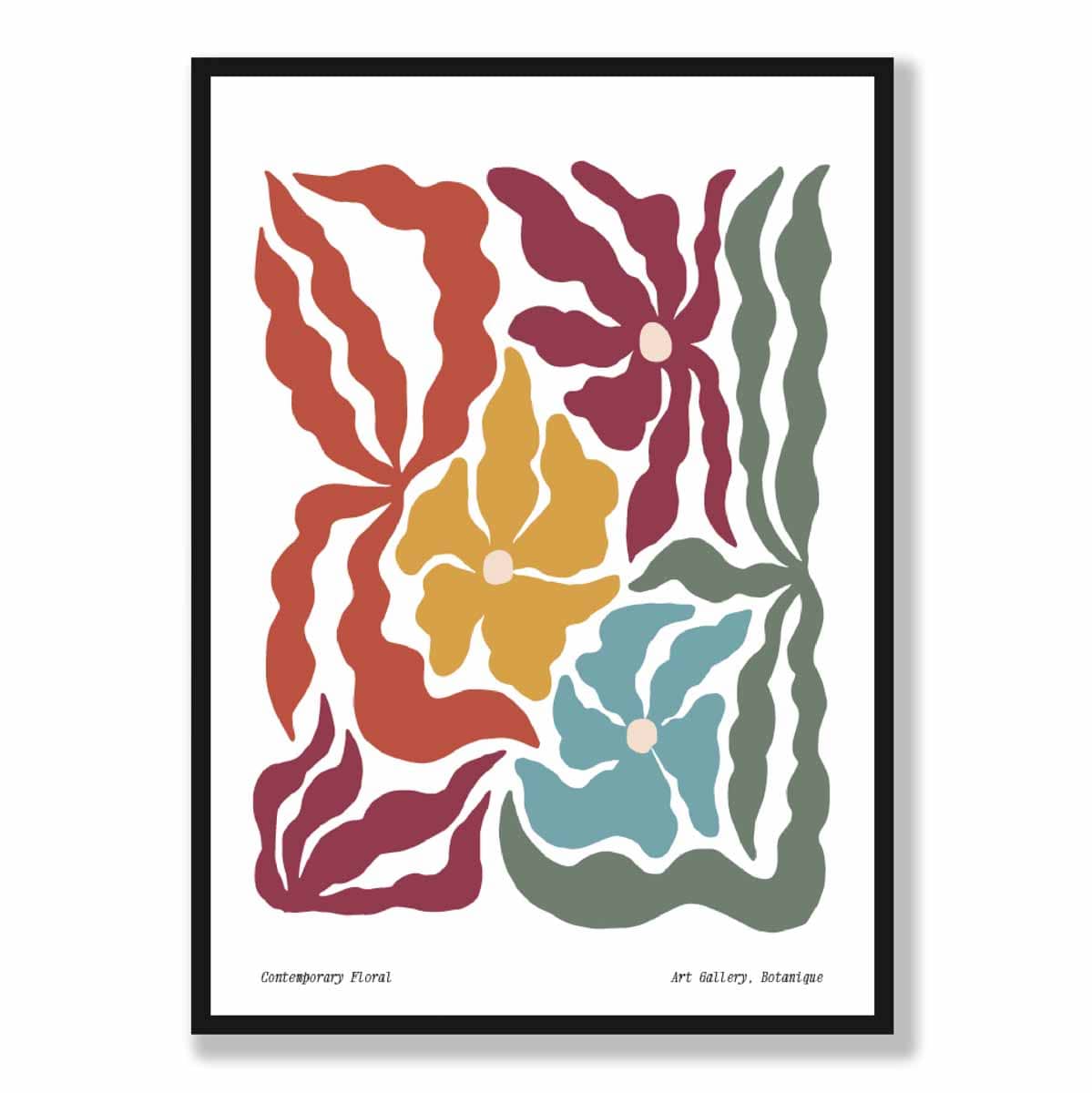 Affiche Botanique Contemporaine pour Décoration Murale 5
