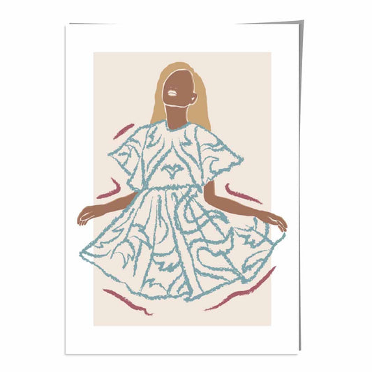 Affiche Femme Style Contemporain Moderne - Foivo