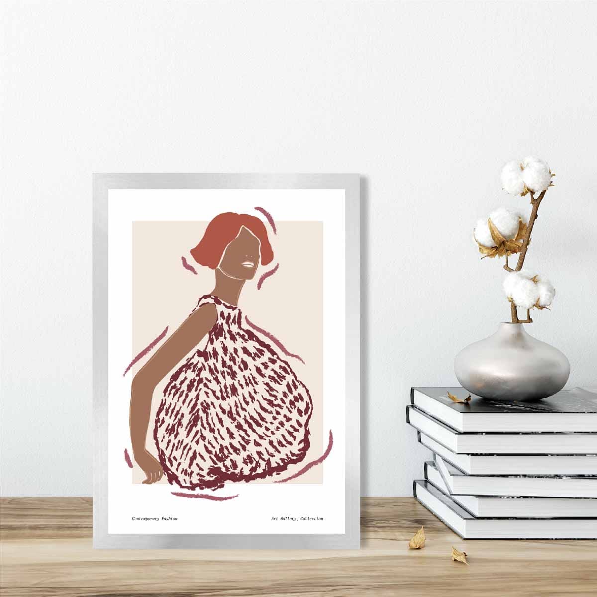 Affiche Femme Mode Contemporaine 2