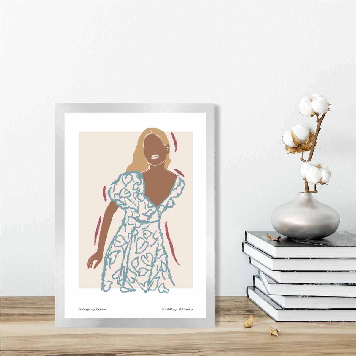 Affiche Femme Mode Contemporaine 2