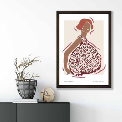 Affiche Femme Mode Contemporaine 3