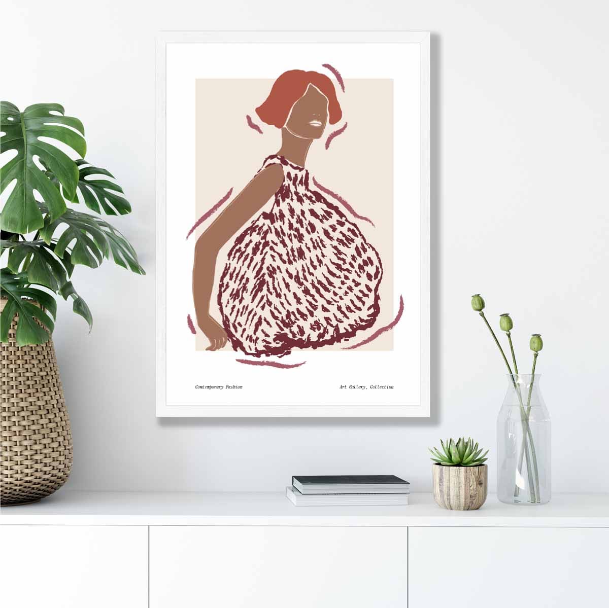 Affiche Femme Mode Contemporaine 4