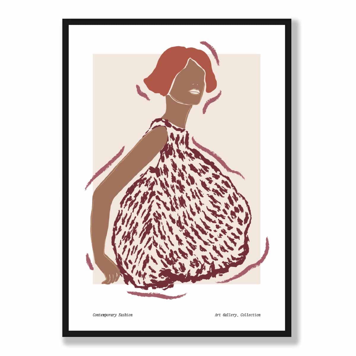 Affiche Femme Mode Contemporaine 5