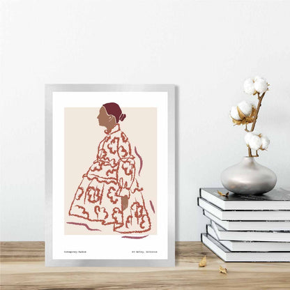 Affiche Femme de Mode Contemporaine 2