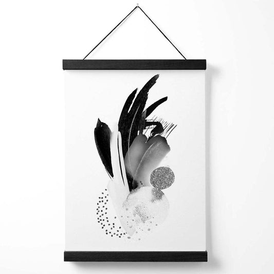 Affiche Murale Abstraite Papier avec Cintre Décoration Moderne - Foivo