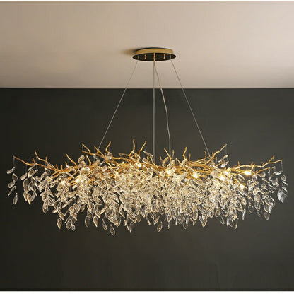 Lustre Cristal Luxe Moderne Français