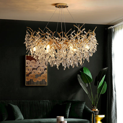 Lustre Cristal Luxe Moderne Français